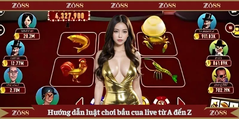 Hướng dẫn luật chơi bầu cua live từ A đến Z